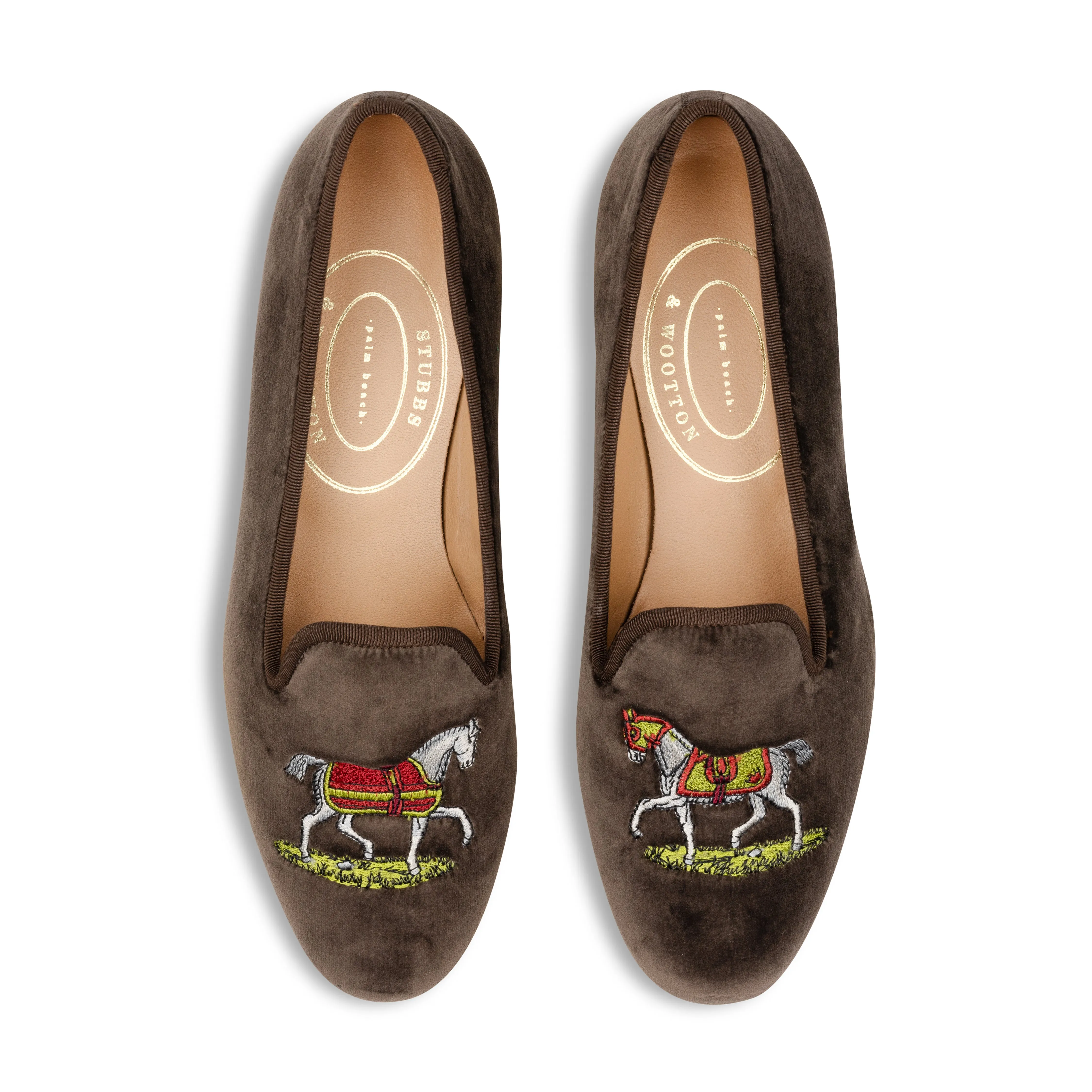 Justify Espresso Velvet Slipper (Women) sold by Stubbs & Wootton