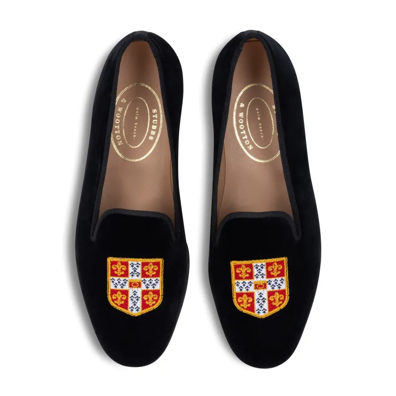 Banner Noir Velvet Slipper (Men) sold by Stubbs & Wootton