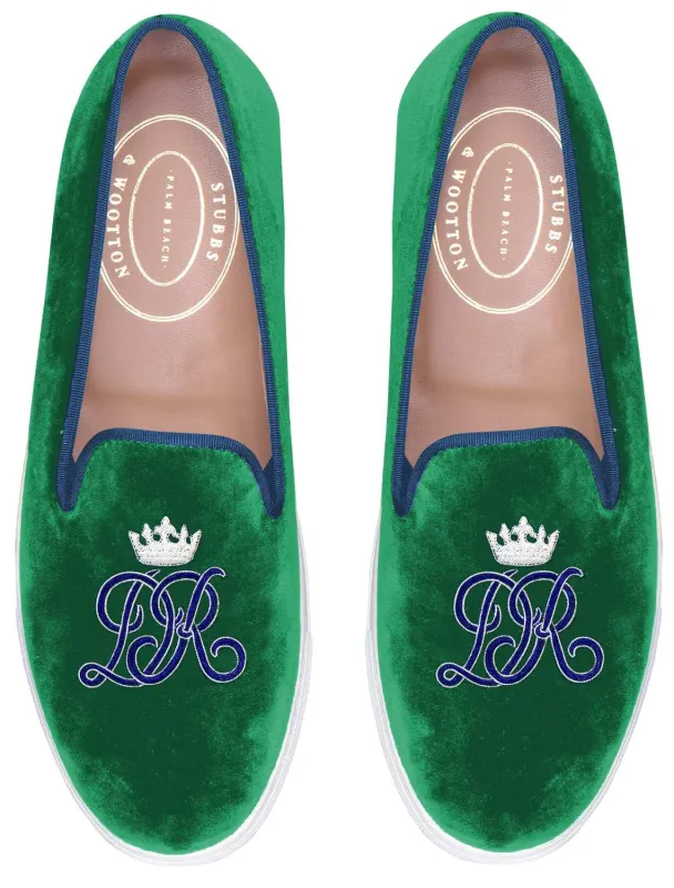 Bespoke Monogram Slipper sold by Stubbs & Wootton