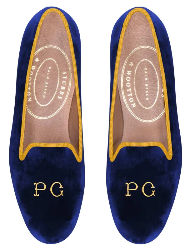 Bespoke Monogram Slipper sold by Stubbs & Wootton