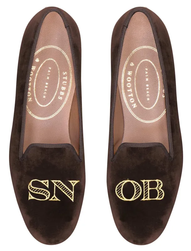 Bespoke Motif Slipper sold by Stubbs & Wootton