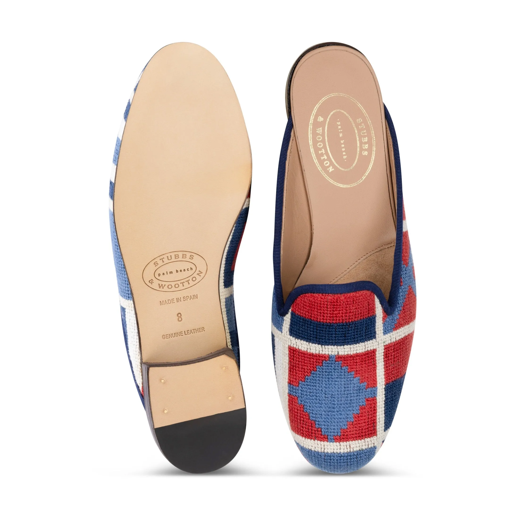 Burgees Americana Needlepoint Mule (Women) sold by Stubbs & Wootton product image thumbnail 4