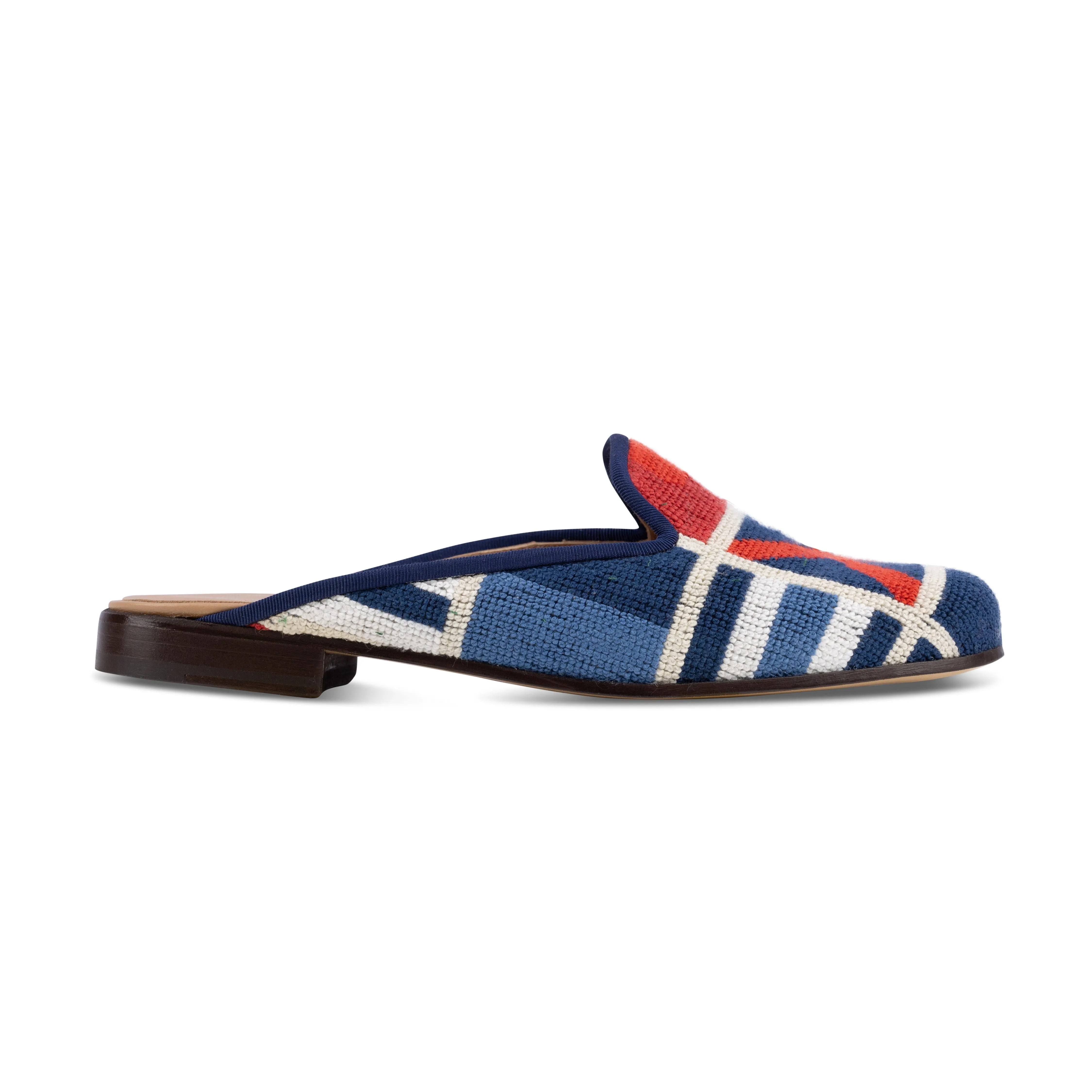 Burgees Americana Needlepoint Mule (Women) sold by Stubbs & Wootton product image thumbnail 5