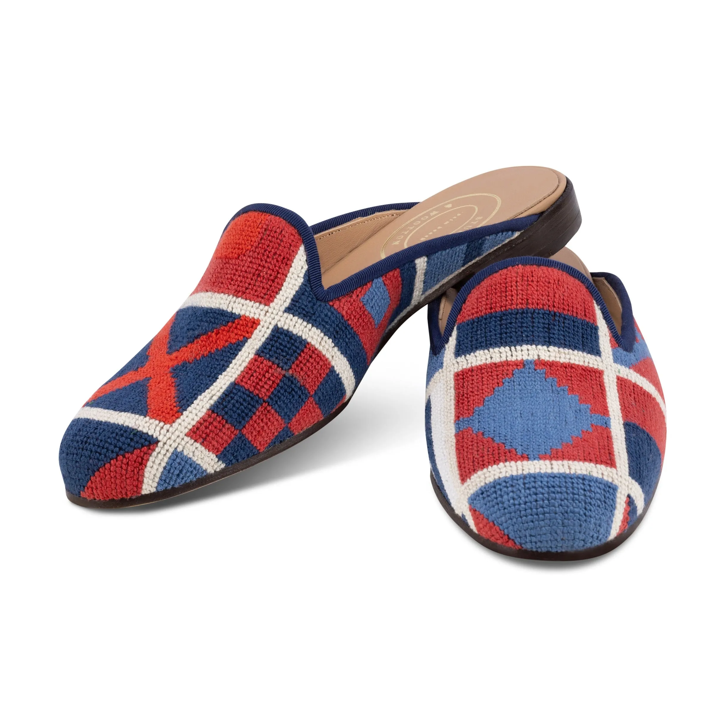 Burgees Americana Needlepoint Mule (Women) sold by Stubbs & Wootton product image thumbnail 2