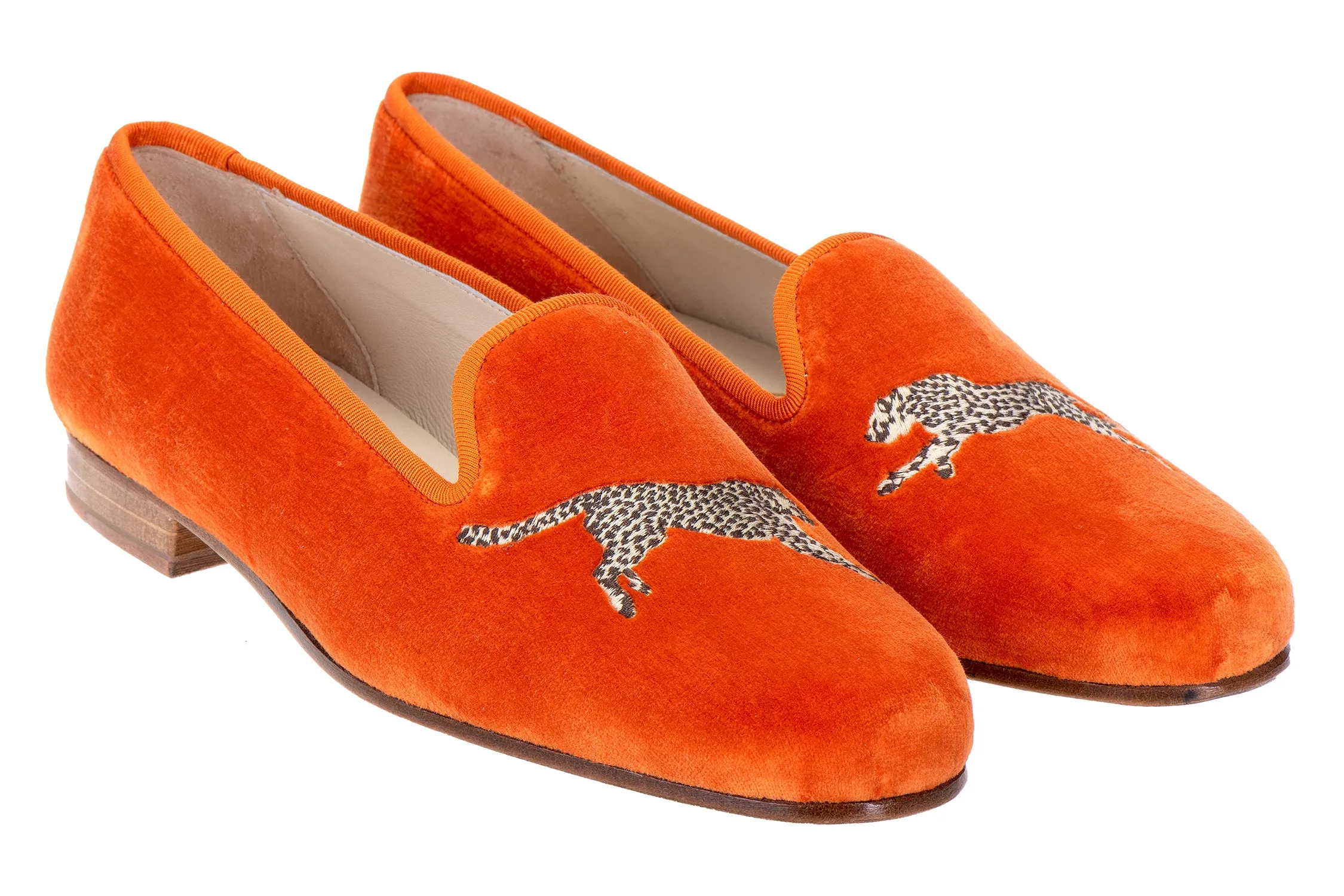 Cheetah Clementine Velvet Slipper (Women) sold by Stubbs & Wootton product image thumbnail 3