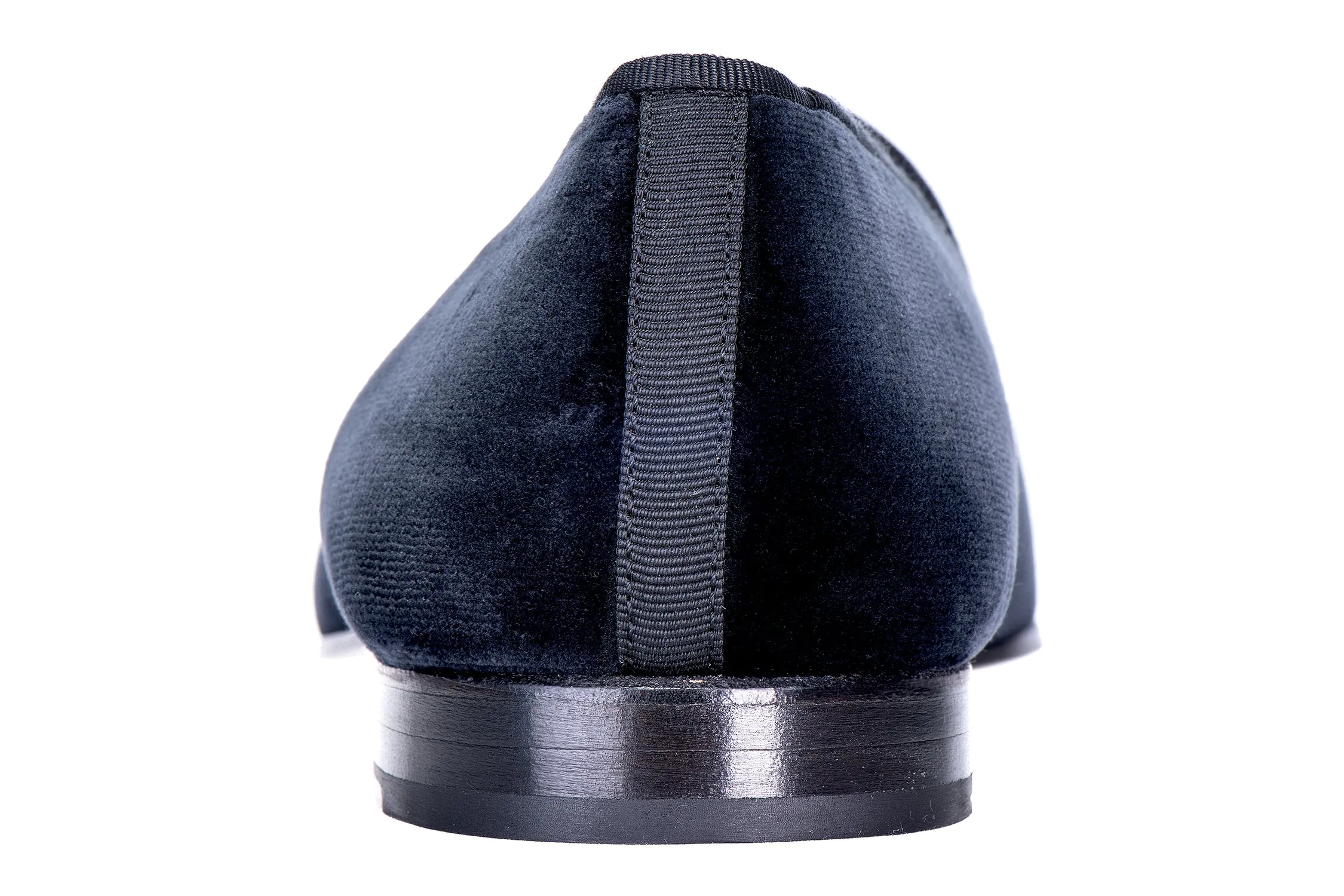 Devil Noir Velvet Slipper (Men) sold by Stubbs & Wootton product image thumbnail 5