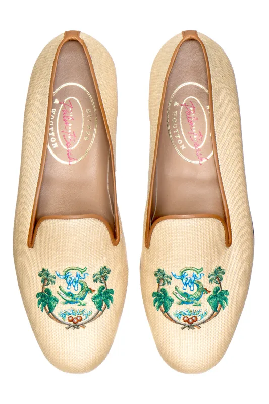Palm Beach Crest Panama Slipper (Men) sold by Stubbs & Wootton