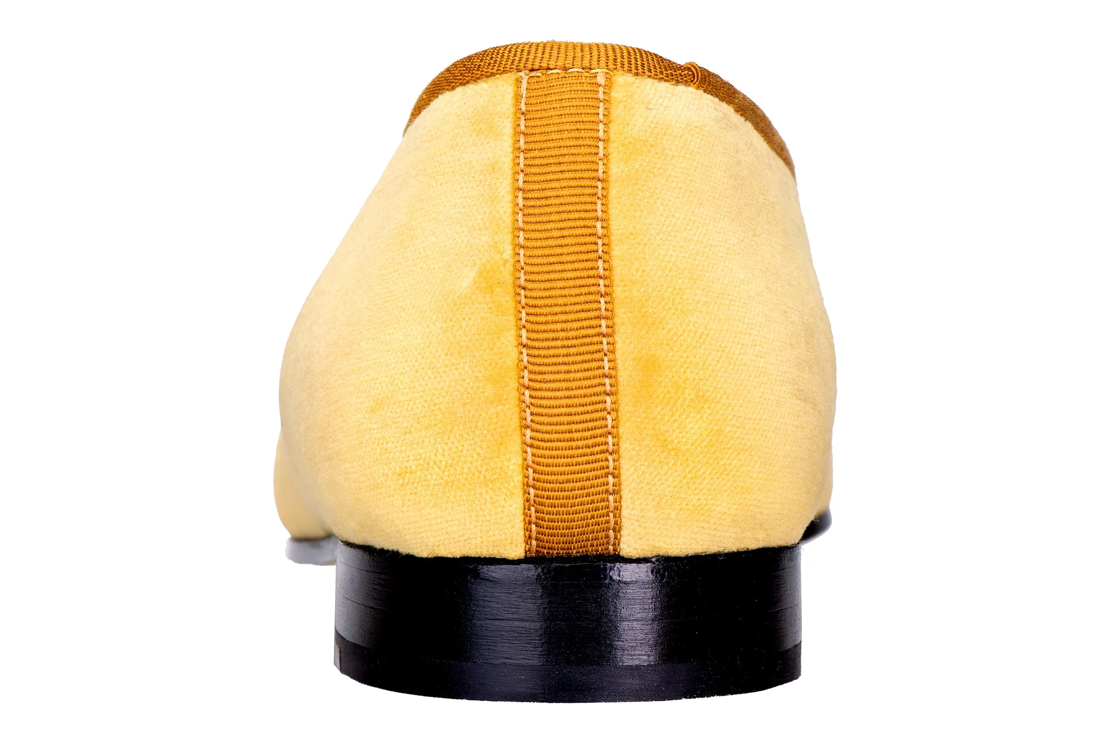 Zebras Yellow Velvet Slipper (Women) sold by Stubbs & Wootton product image thumbnail 5