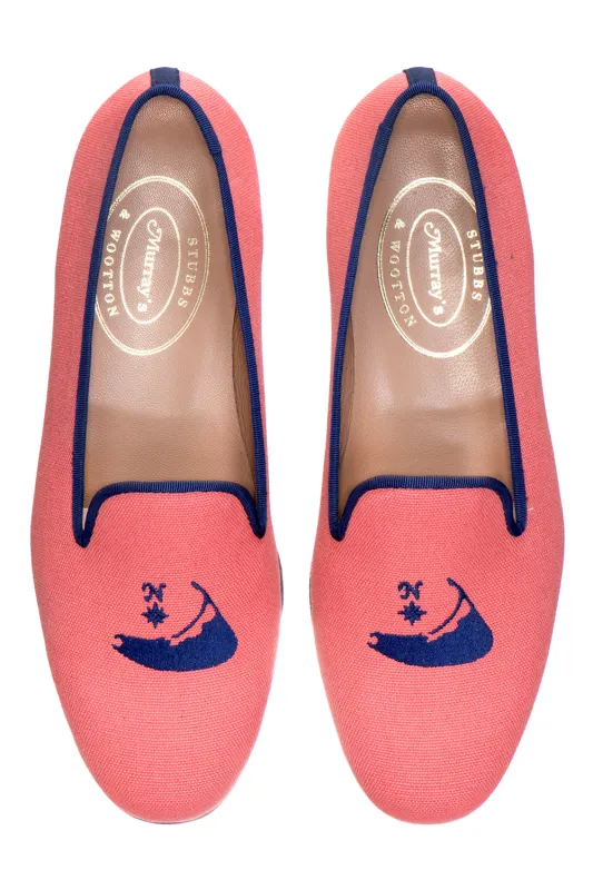 Murrays Logo Nantucket Red Slipper (Men) sold by Stubbs & Wootton