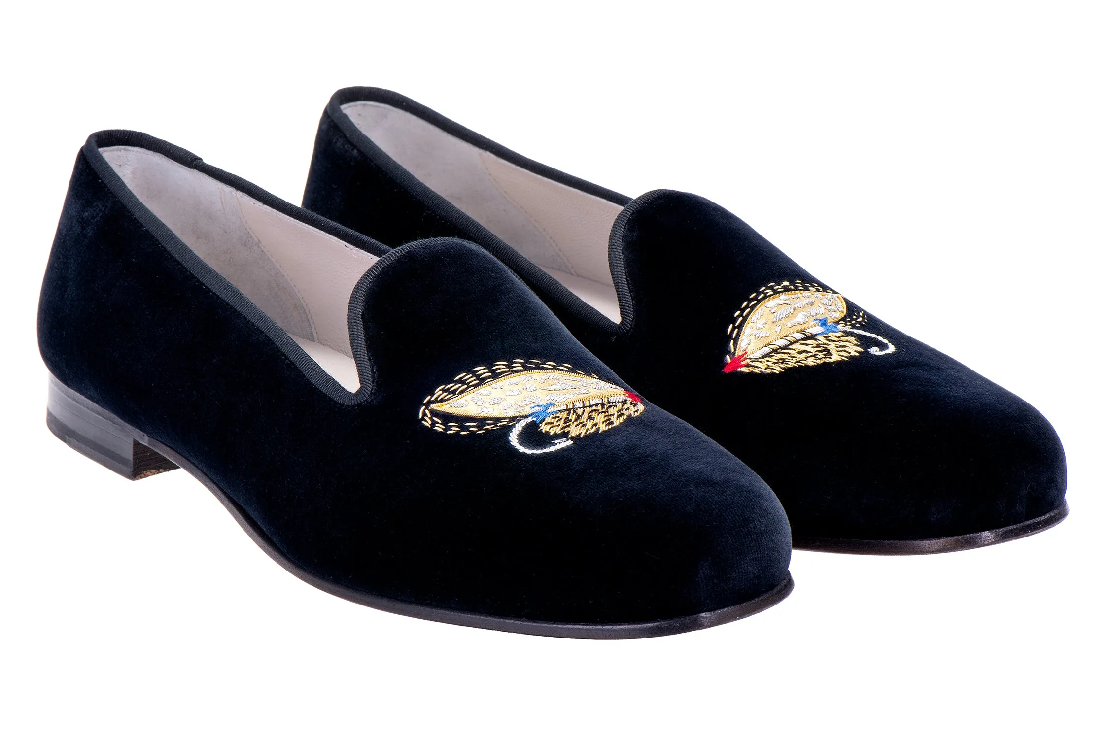 Fly Midnight Velvet Slipper (Men) sold by Stubbs & Wootton product image thumbnail 2