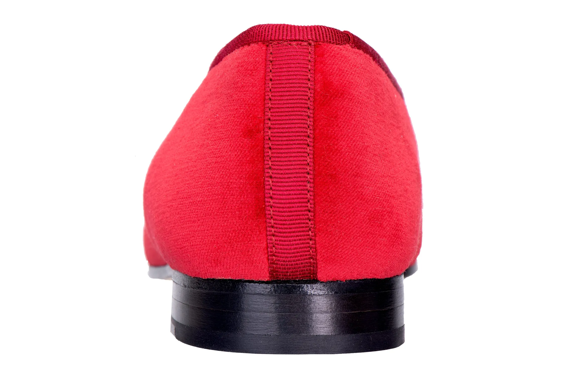 Zebras Red Velvet Slipper (Women) sold by Stubbs & Wootton product image thumbnail 5