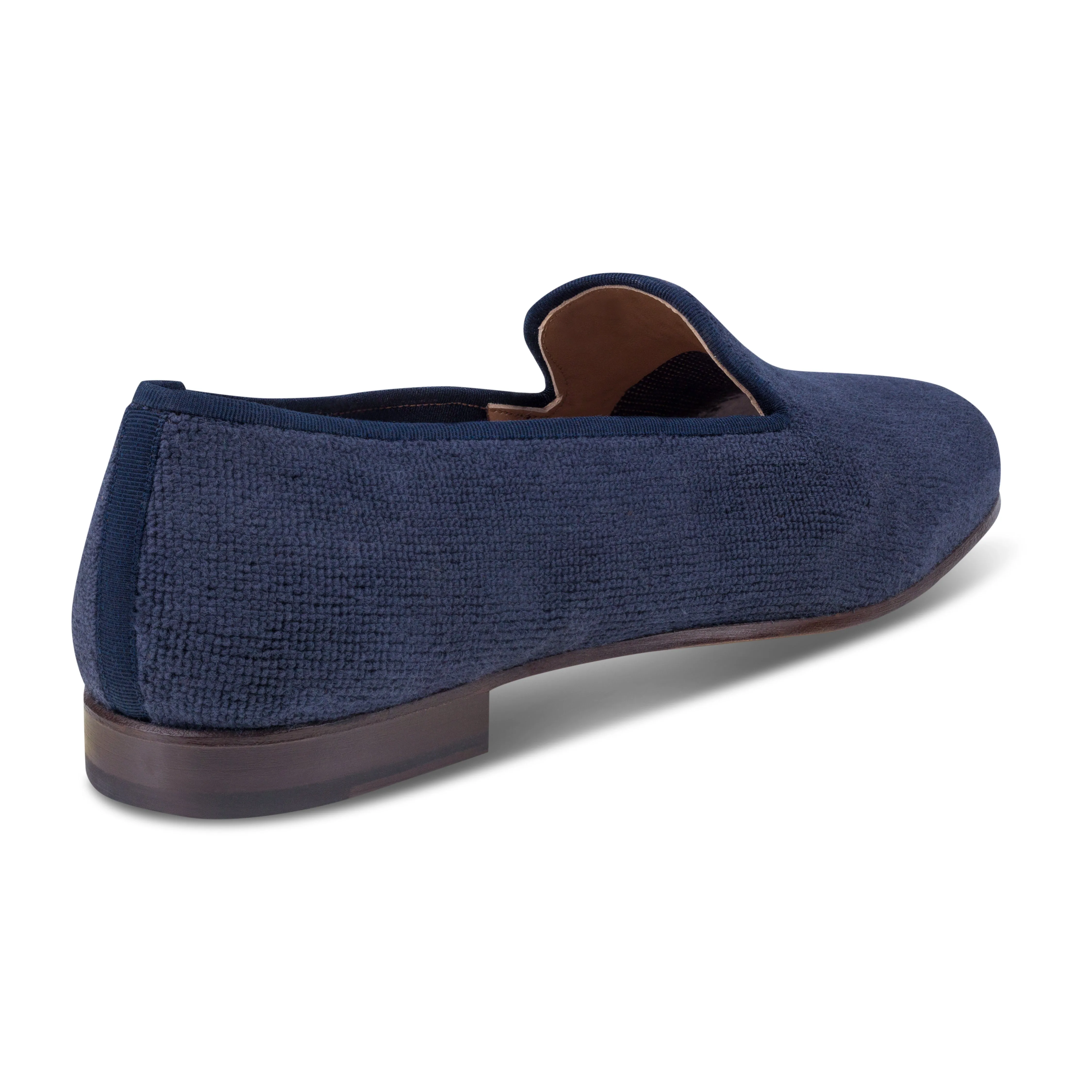 Navy Needlepoint Slipper (Men) sold by Stubbs & Wootton product image thumbnail 4