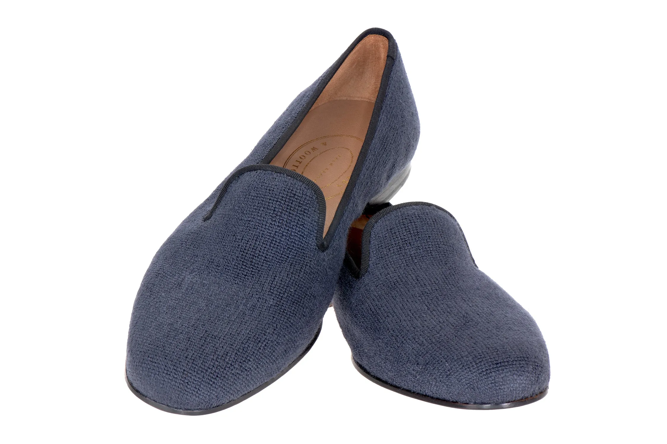 Navy Needlepoint Slipper (Women) sold by Stubbs & Wootton product image thumbnail 4