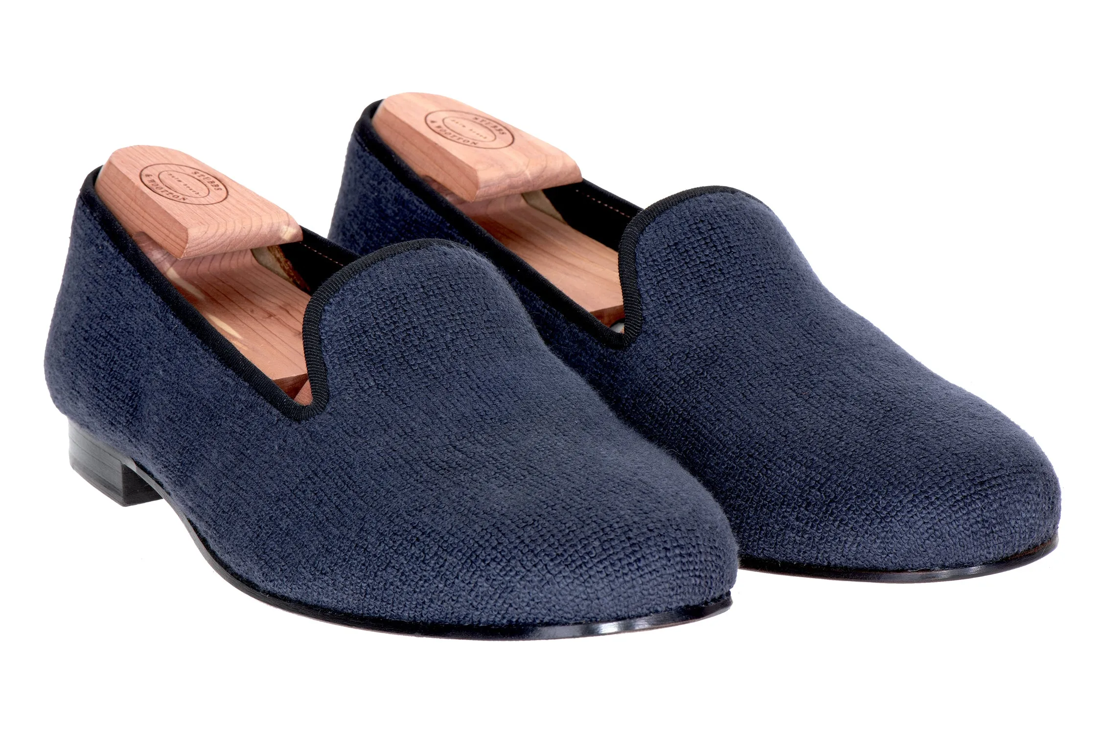 Navy Needlepoint Slipper (Women) sold by Stubbs & Wootton product image thumbnail 2