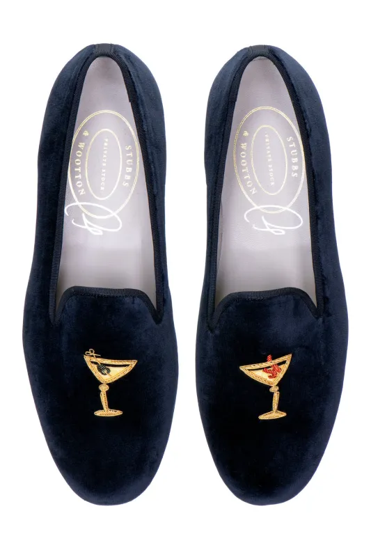 Martini Midnight Velvet Slipper (Women) sold by Stubbs & Wootton