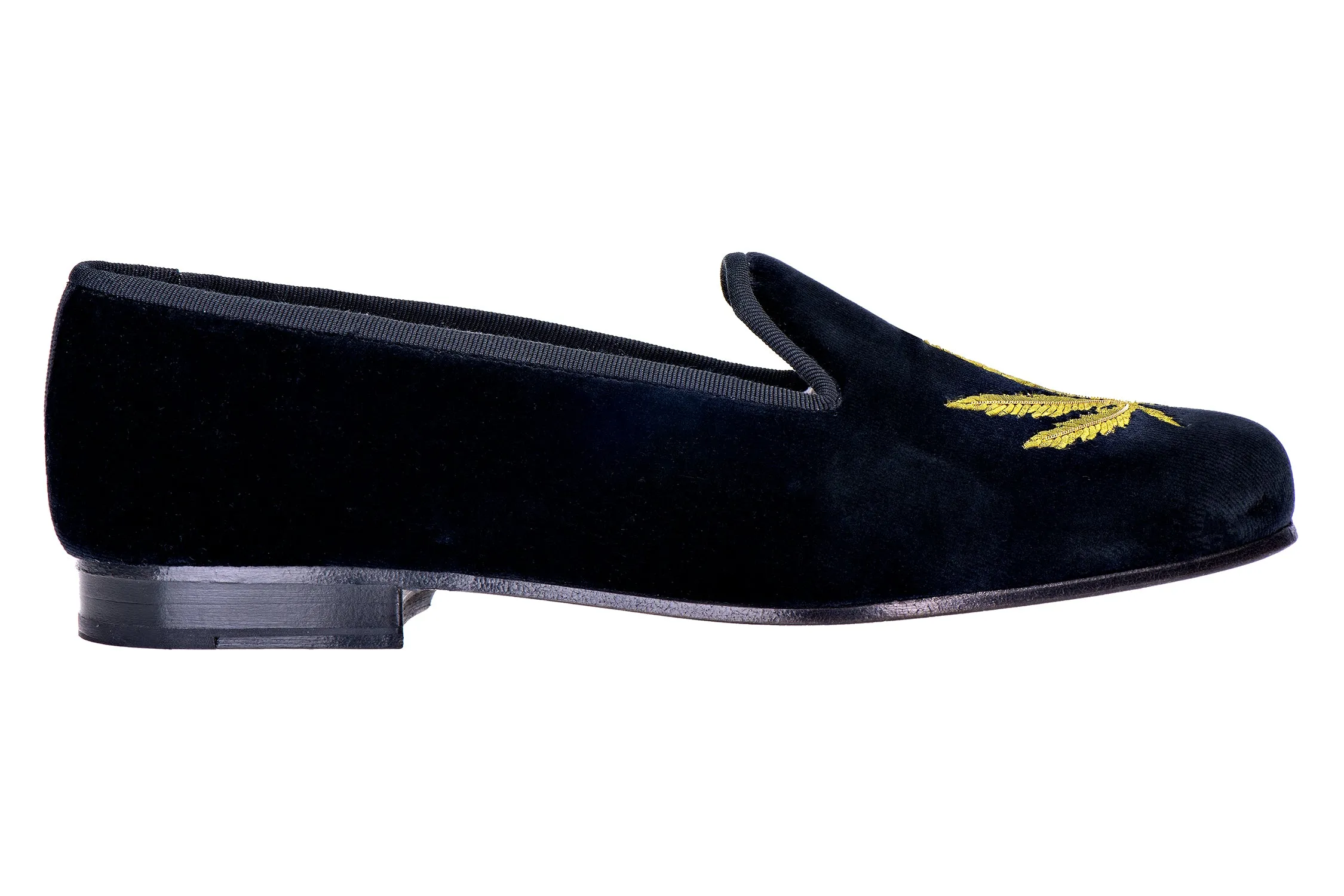 Weed Noir Velvet Slipper (Men) sold by Stubbs & Wootton product image thumbnail 3