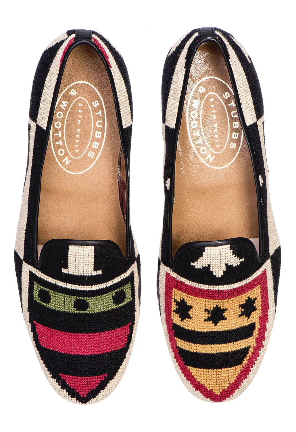 Crest Color Needlepoint Slipper (Women) sold by Stubbs & Wootton product image thumbnail 2