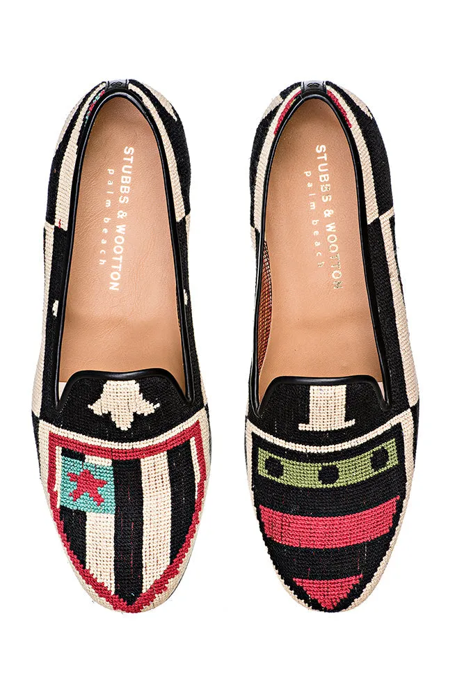 Crest Color Needlepoint Slipper (Women) sold by Stubbs & Wootton product image thumbnail 3