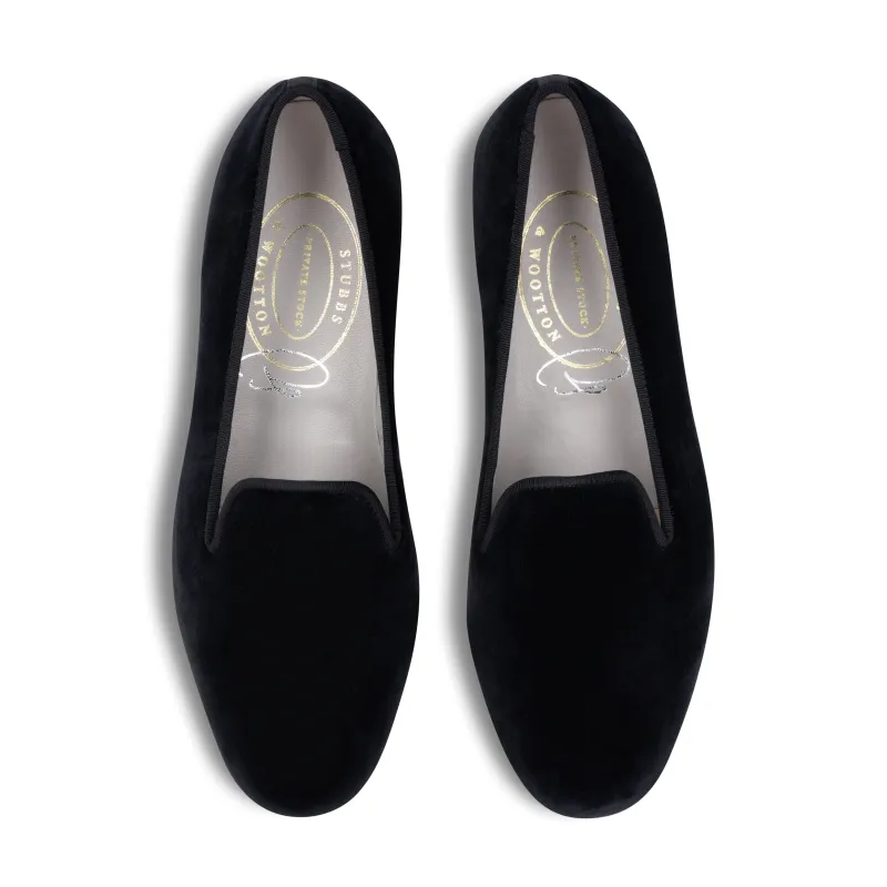 Black Private Stock Slipper (Men) sold by Stubbs & Wootton