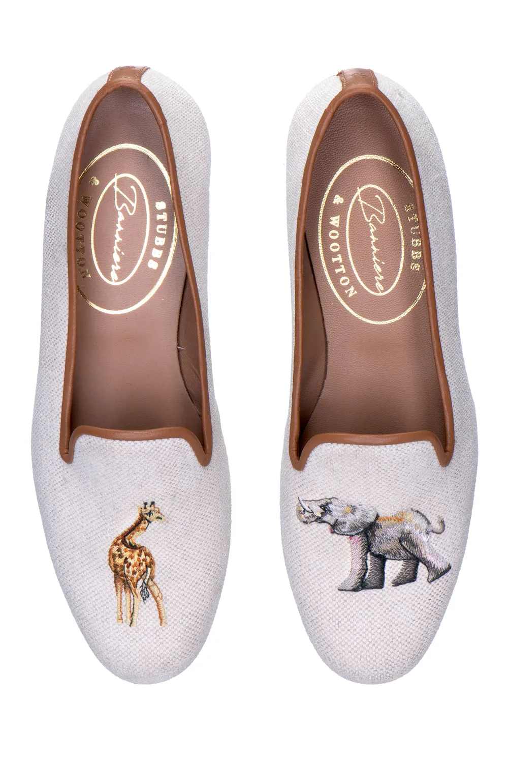 Jungle Flax Linen Slipper (Women) sold by Stubbs & Wootton