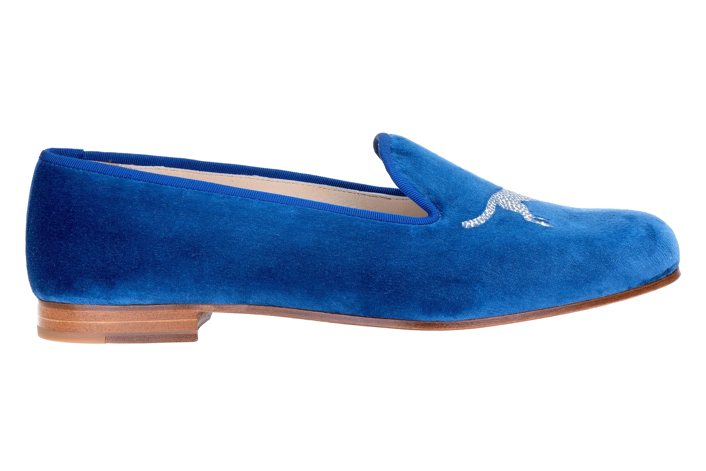 Cheetah Royal Velvet Slipper (Women) sold by Stubbs & Wootton product image thumbnail 3
