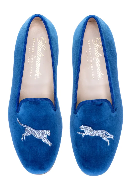 Cheetah Royal Velvet Slipper (Men) sold by Stubbs & Wootton
