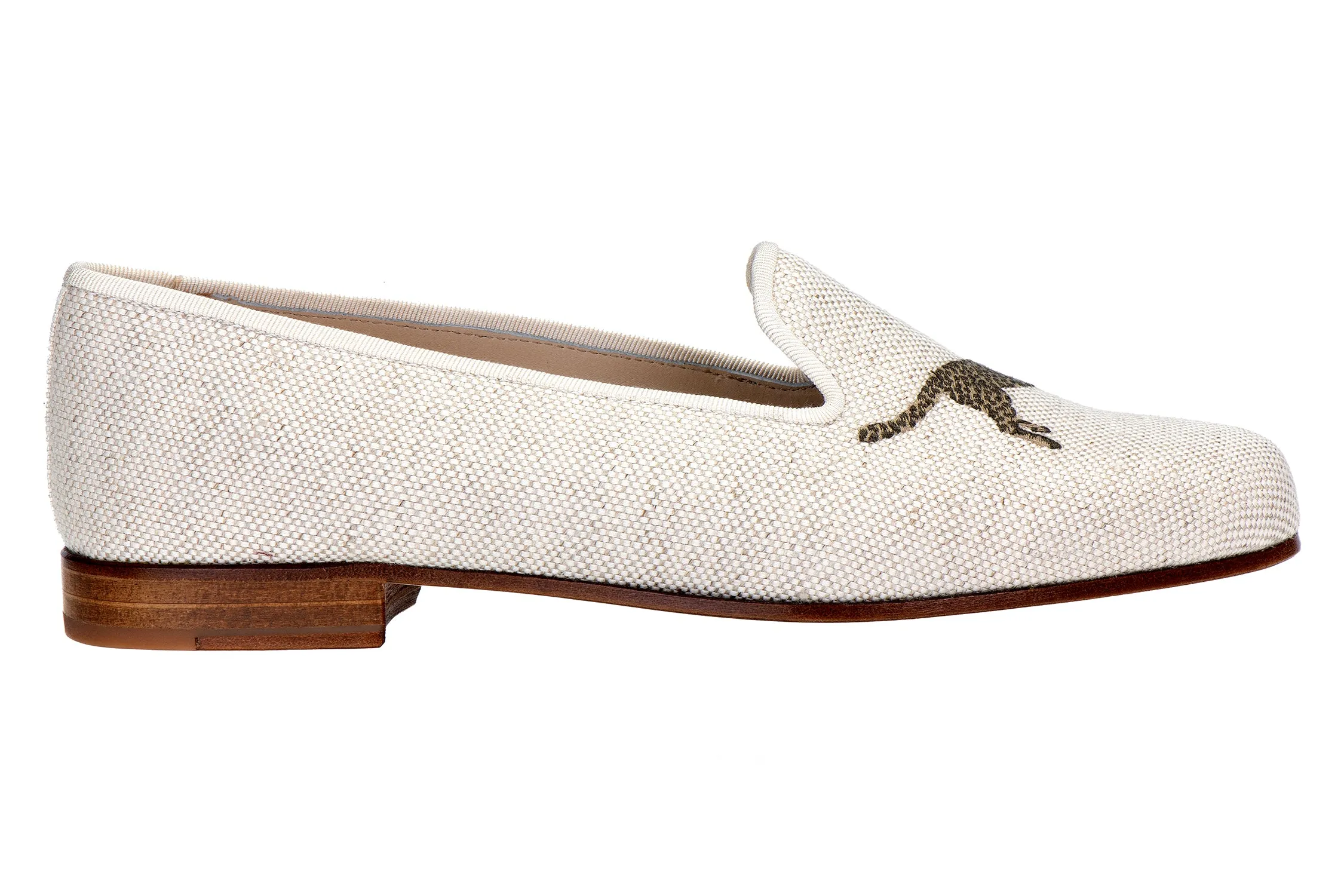 Cheetah Dune Linen Slipper (Men) sold by Stubbs & Wootton product image thumbnail 3