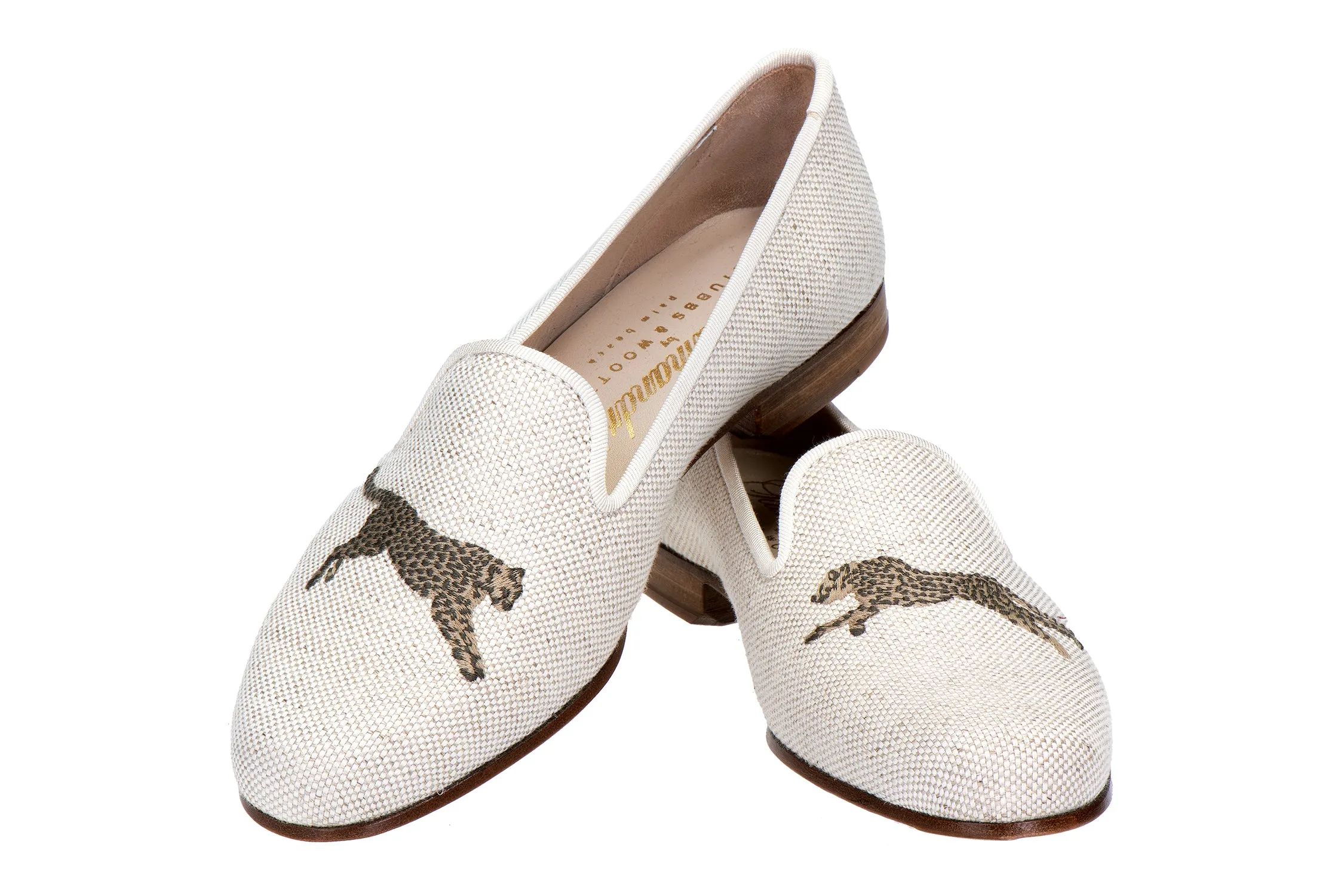 Cheetah Dune Linen Slipper (Men) sold by Stubbs & Wootton product image thumbnail 4