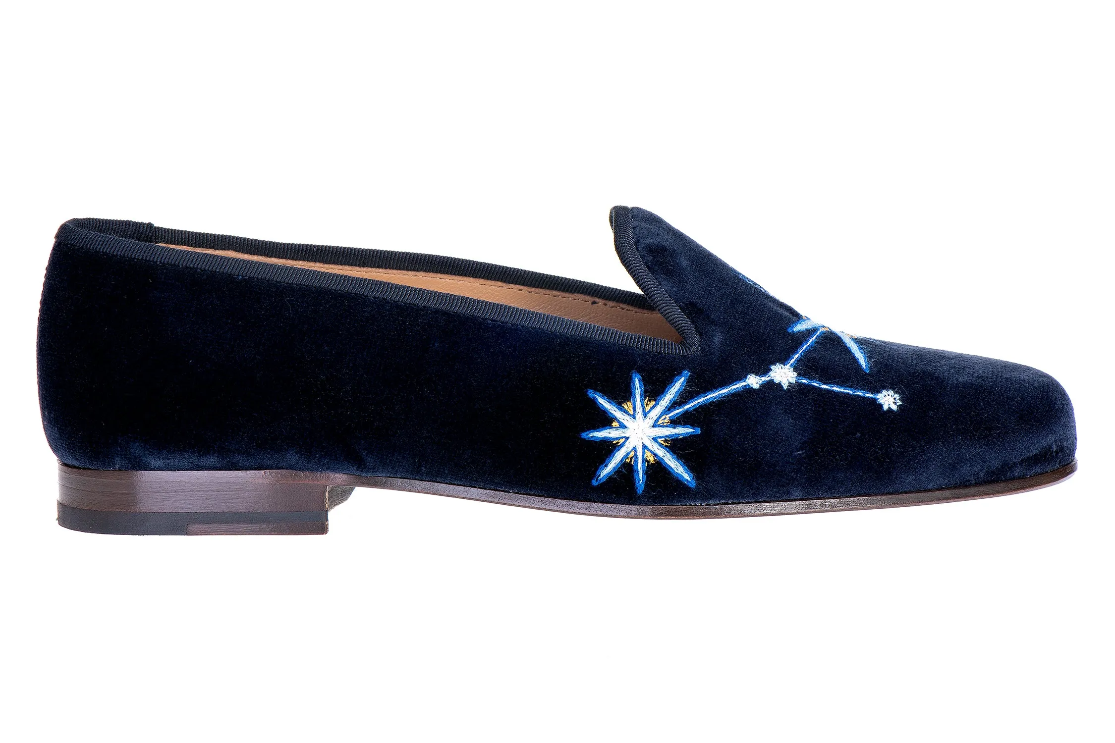 Cancer Midnight Velvet Slipper (Women) sold by Stubbs & Wootton product image thumbnail 3