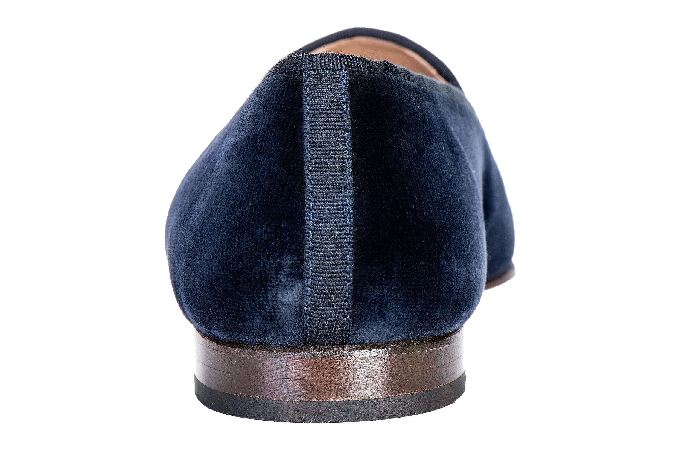 Leo Midnight Velvet Slipper (Men) sold by Stubbs & Wootton product image thumbnail 5