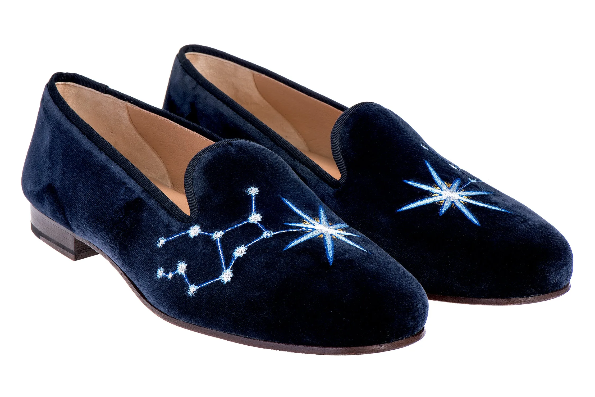 Virgo Midnight Velvet Slipper (Women) sold by Stubbs & Wootton product image thumbnail 2