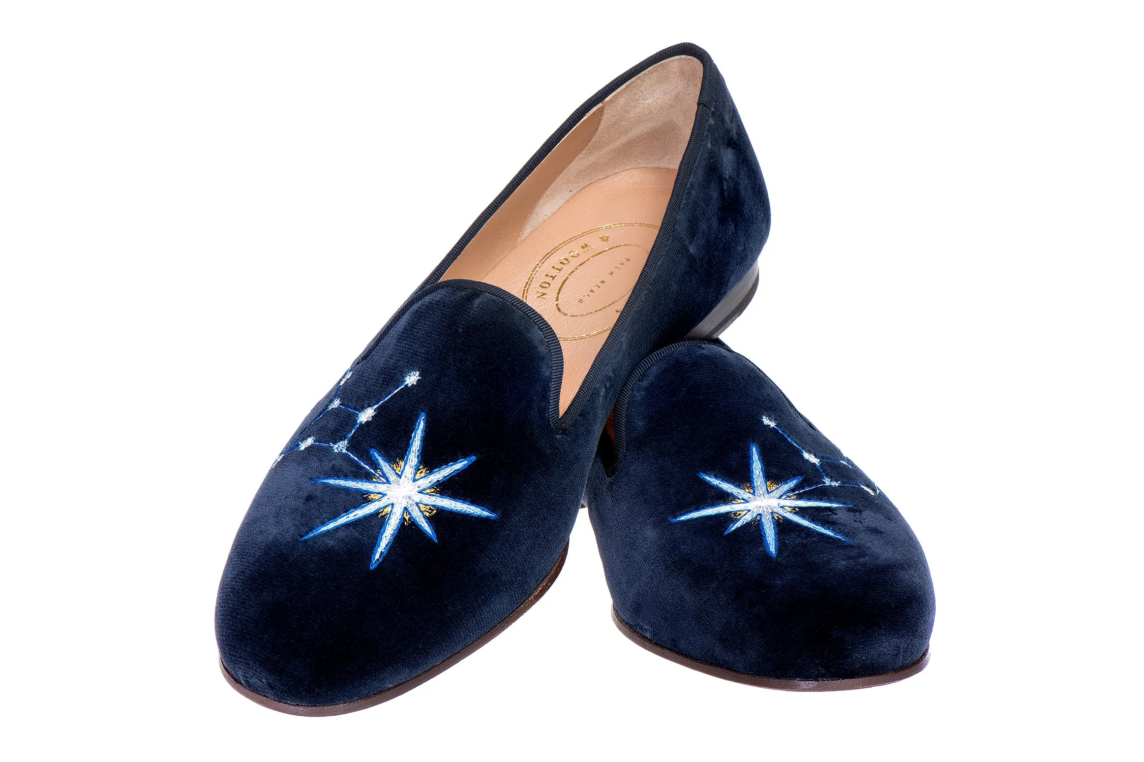 Virgo Midnight Velvet Slipper (Women) sold by Stubbs & Wootton product image thumbnail 4