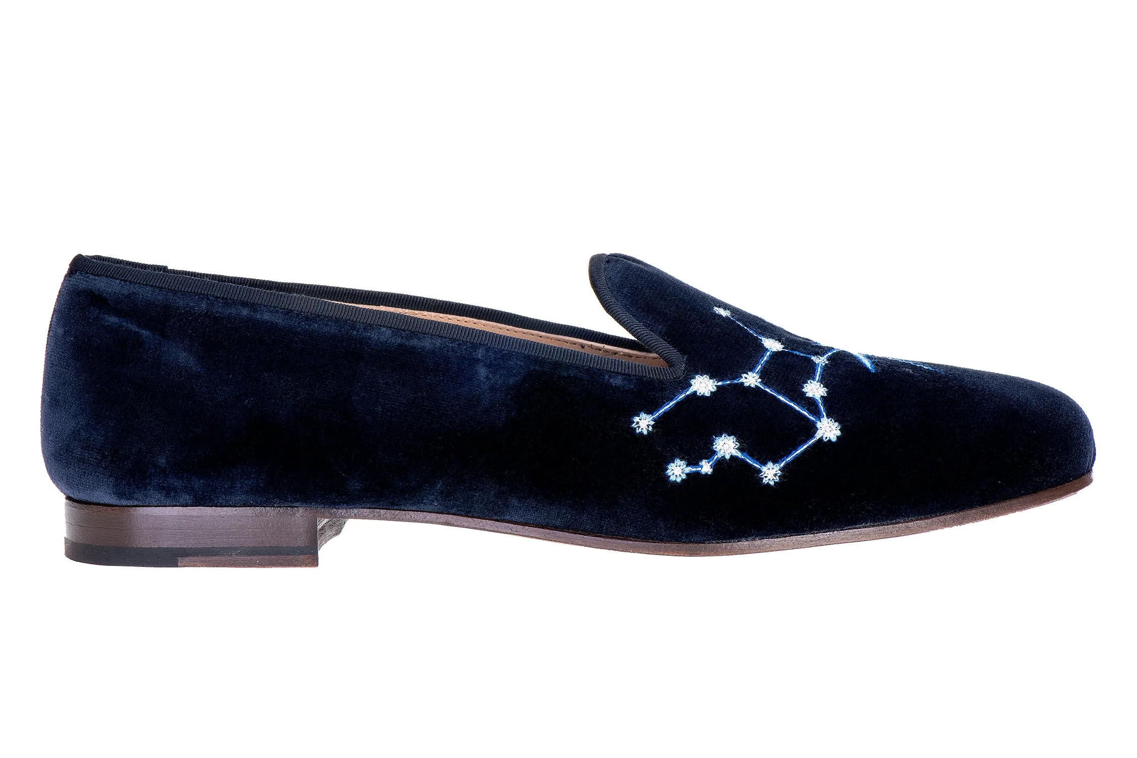 Virgo Midnight Velvet Slipper (Women) sold by Stubbs & Wootton product image thumbnail 3