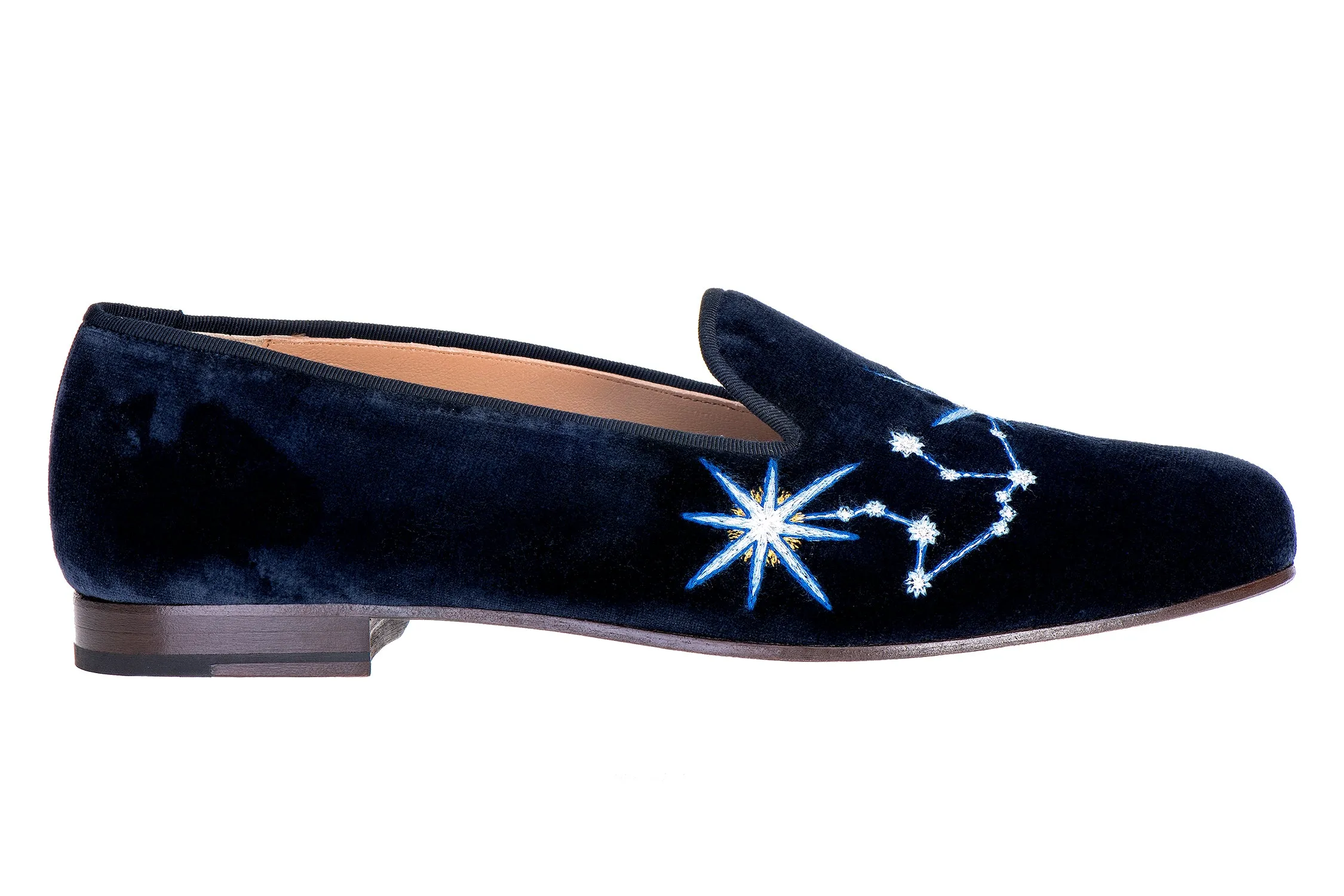 Aquarius Midnight Velvet Slipper (Men) sold by Stubbs & Wootton product image thumbnail 3