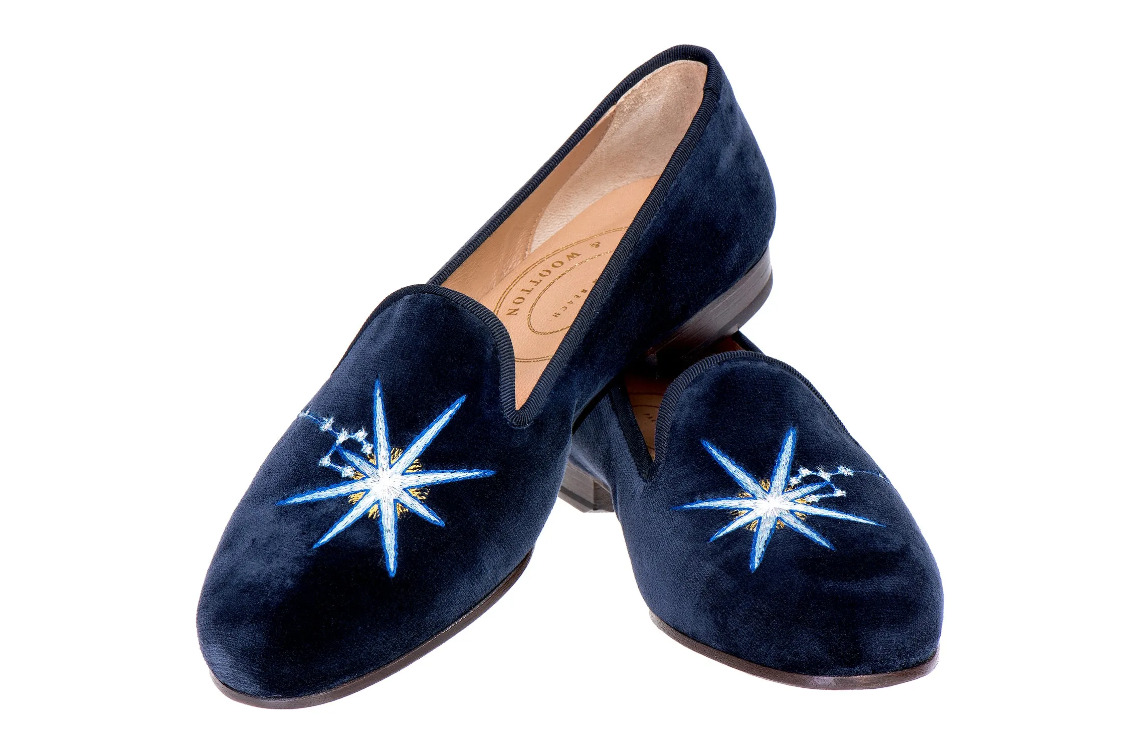 Pisces Midnight Velvet Slipper (Men) sold by Stubbs & Wootton product image thumbnail 4