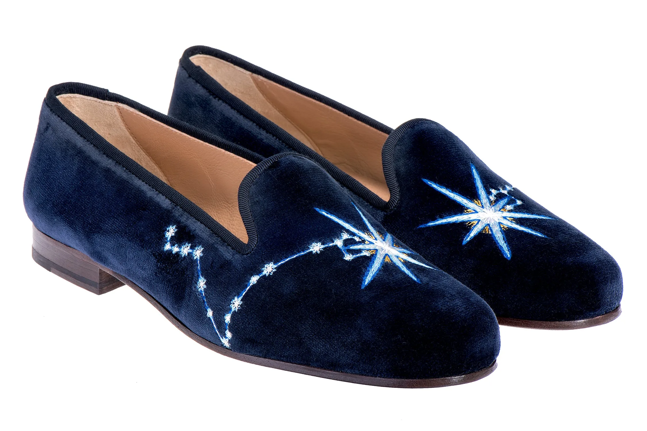 Pisces Midnight Velvet Slipper (Men) sold by Stubbs & Wootton product image thumbnail 2