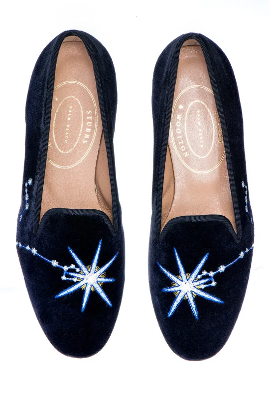 Pisces Midnight Velvet Slipper (Men) sold by Stubbs & Wootton
