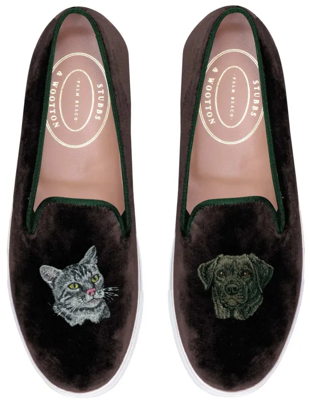 Bespoke Motif Slipper sold by Stubbs & Wootton