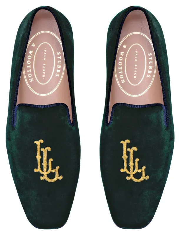 Bespoke Monogram Slipper sold by Stubbs & Wootton
