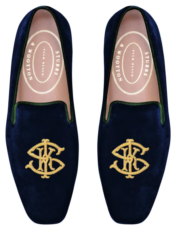 Bespoke Monogram Slipper sold by Stubbs & Wootton