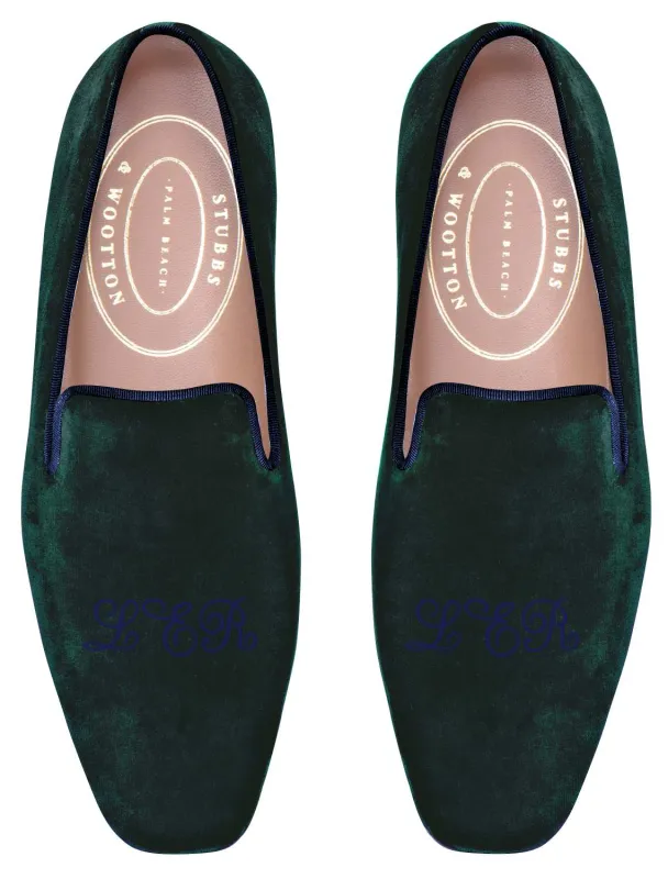 Bespoke Monogram Slipper sold by Stubbs & Wootton