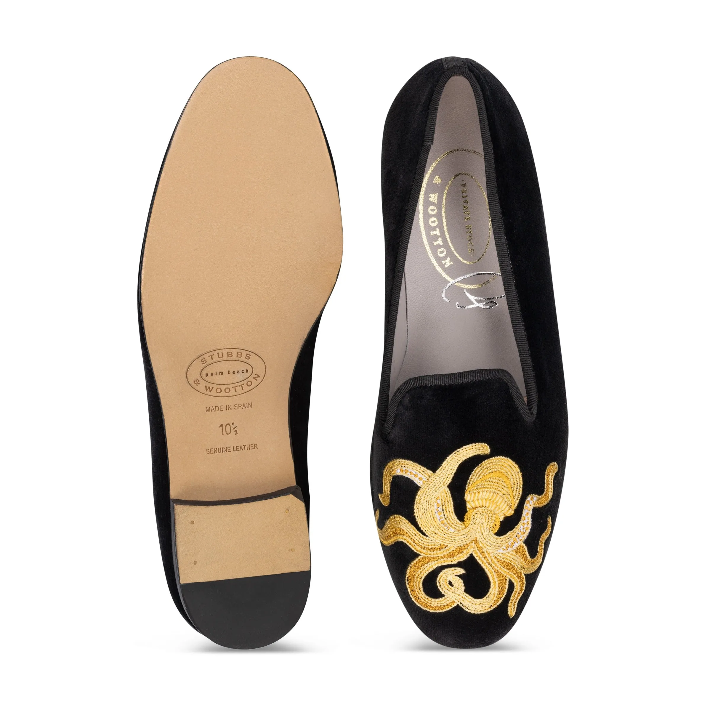 Abyssal Noir Private Stock Velvet Slipper (Women) sold by Stubbs & Wootton product image thumbnail 4