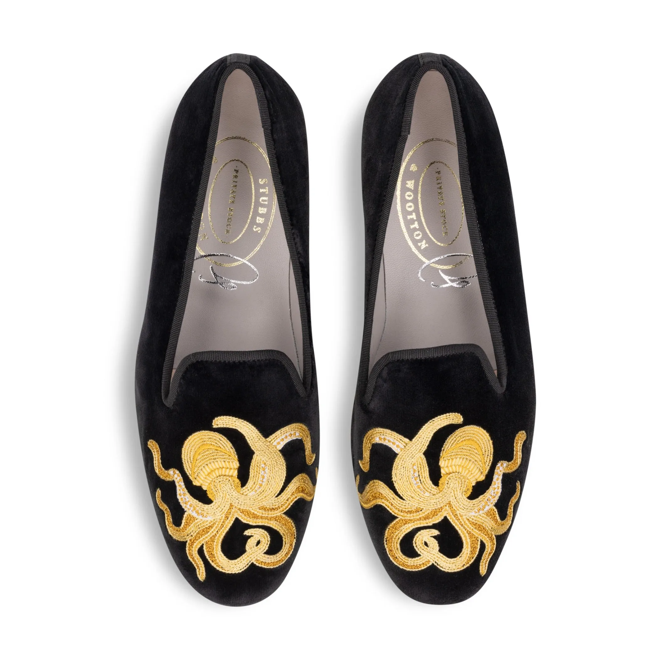 Abyssal Noir Private Stock Velvet Slipper (Women) sold by Stubbs & Wootton