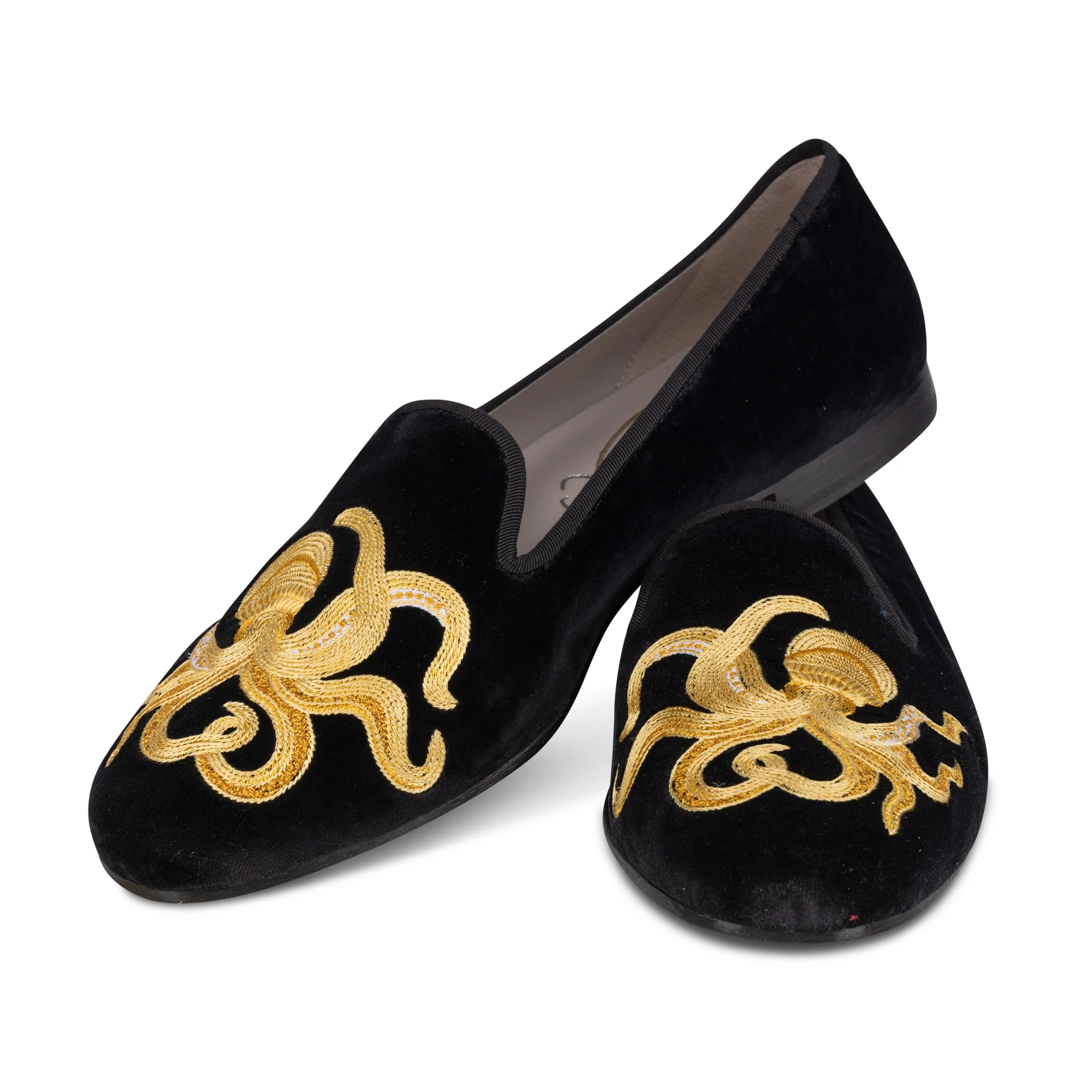 Abyssal Noir Private Stock Velvet Slipper (Women) sold by Stubbs & Wootton product image thumbnail 2