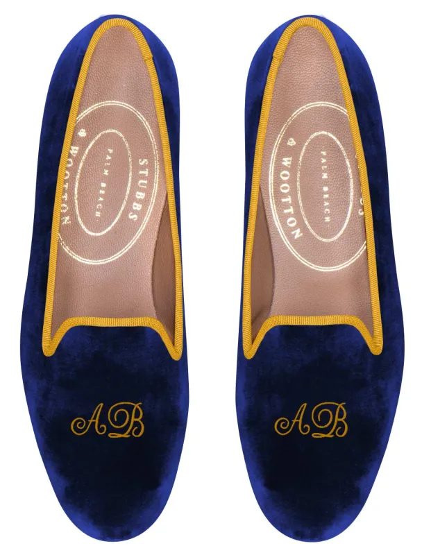 Bespoke Monogram Slipper sold by Stubbs & Wootton