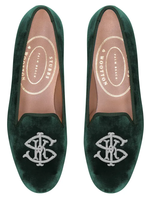 Bespoke Monogram Slipper sold by Stubbs & Wootton