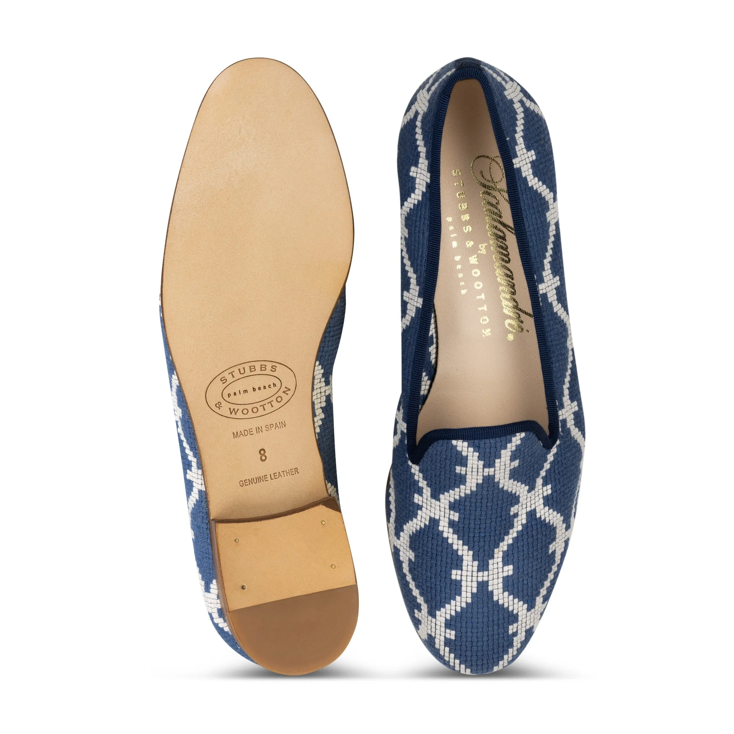 Trellis Denim Woven Slipper (Men) sold by Stubbs & Wootton product image thumbnail 4