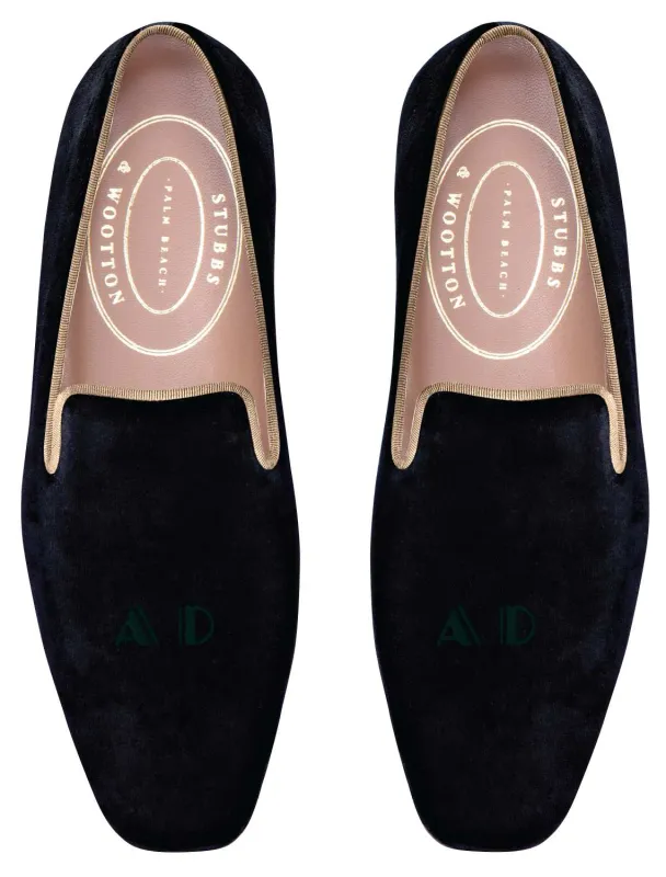 Bespoke Monogram Slipper sold by Stubbs & Wootton