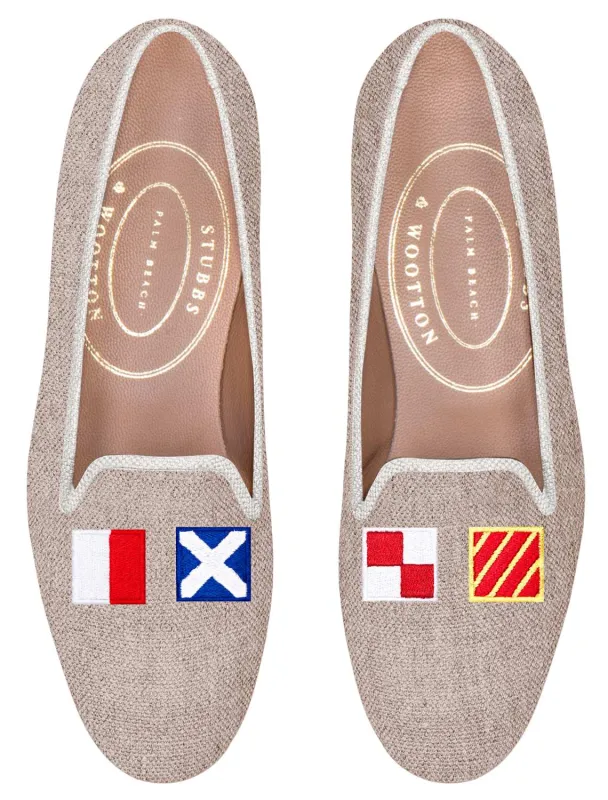 Bespoke Flags Slipper sold by Stubbs & Wootton
