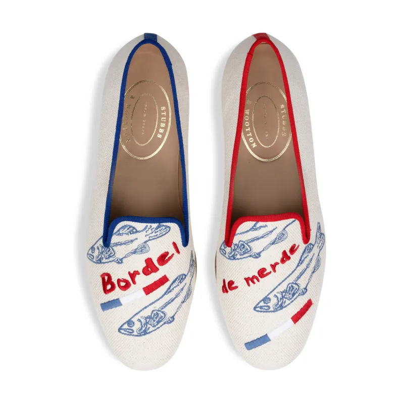 Graphic Flax Slipper (Women) sold by Stubbs & Wootton